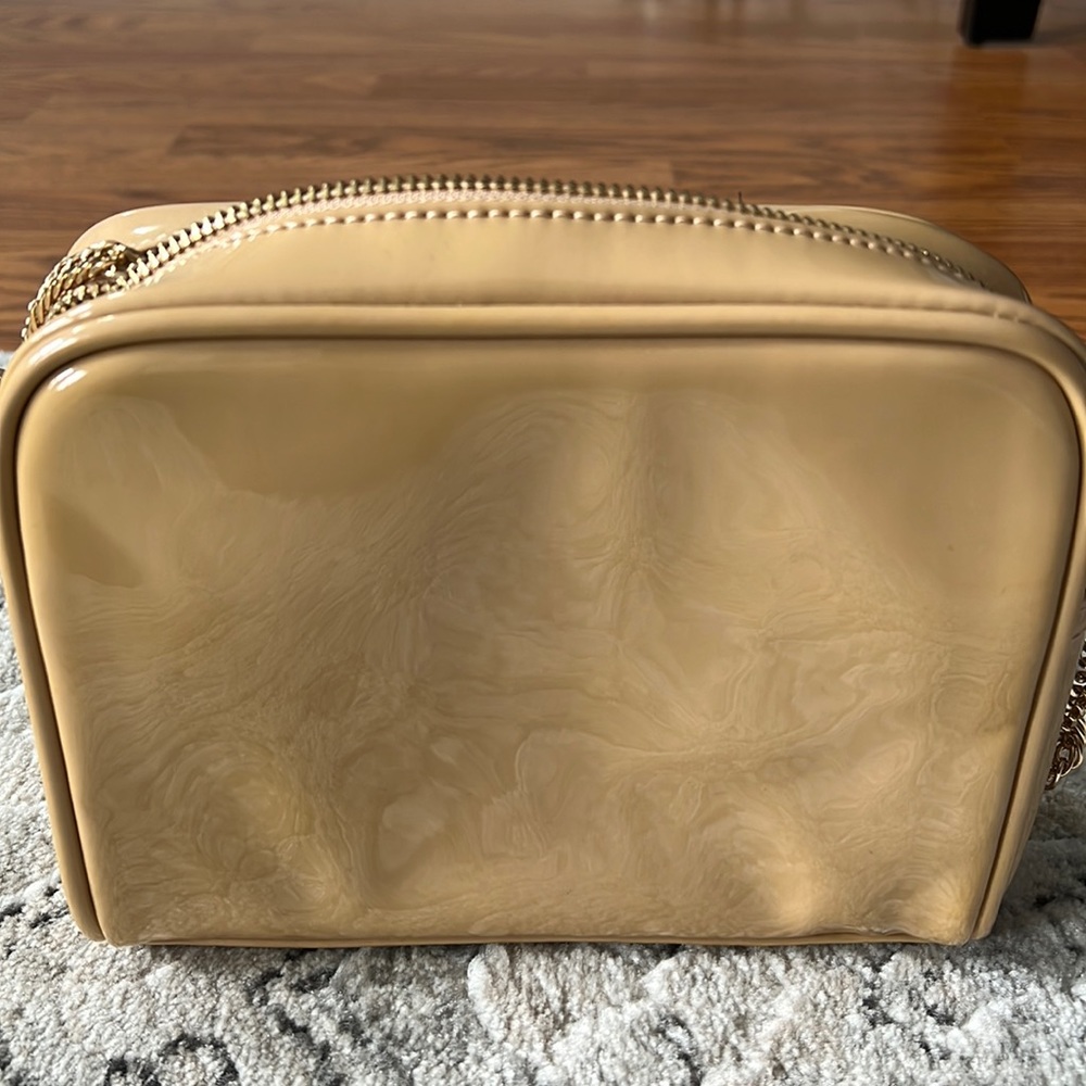 Patent leather crossbody